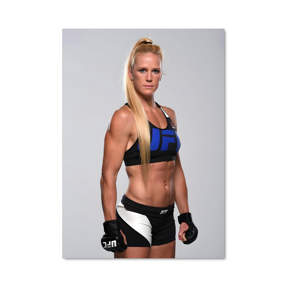 Poster Holly holm combattif